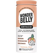 Wonderbelly Tropical Fruit Chewable Antacid Tablets