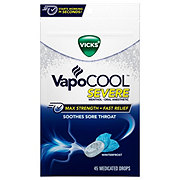 Vicks VapoCOOL Severe Medicated Drops - Winter Frost