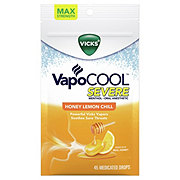 Vicks VapoCOOL Severe Medicated Drops - Honey Lemon