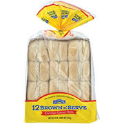 Hill Country Fare Brown n' Serve White Dinner Rolls