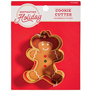 Destination Holiday Cowboy Gingerbread Christmas Cookie Cutter