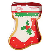 Destination Holiday Jumbo Stocking Christmas Cookie Cutter