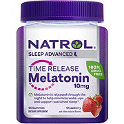 Natrol Sleep Advanced Time Release Melatonin 10mg Gummies