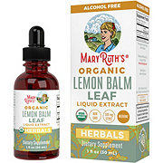 Mary Ruth's Organic Lemon Balm Leaf Liquid Extract