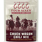 Four Sixes Chuck Wagon Chili Mix