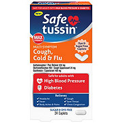 Safetussin Max Strength Cough, Cold & Flu Caplets