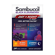 Sambucol Black Elderberry Day + Night Relief Capsules