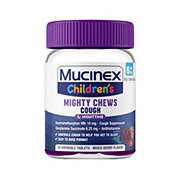 Mucinex Children's Mighty Chews For Nighttime Cough Chewable Tablets - Mixed Berry