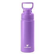 Hydraflow Hybrid Dual Lid Water Bottle - Purple Paradise