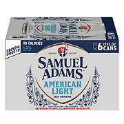 Samuel Adams American Light Lager 6 pk Cans