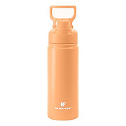 Hydraflow Hybrid Dual Lid Water Bottle - Peach Zest