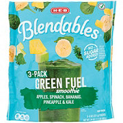 H-E-B Blendables - Green Fuel Smoothie Mix Family Pack