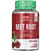 H-E-B Herbals Beet Root 500 mg Gummies