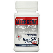 Allergena Allergy Relief Texas Cedar Fever Tabs