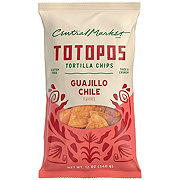 Central Market Totopos Tortilla Chips - Guajillo Chile