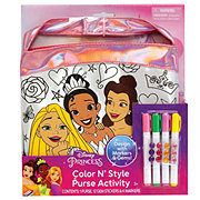 Disney Princess Color N' Style Purse Activity