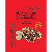 Mateo's Hot Chipotle Taco Seasoning