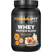 FORMUFIT by H-E-B Whey 24g Protein Powder Blend - Salted Caramel, 32 oz