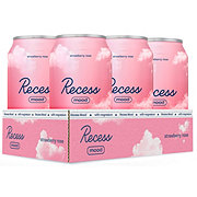 Recess Mood Strawberry Rose Sparkling Water 6 pk Cans