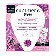 Summer's Eve Feminine Wipes - Island Splash