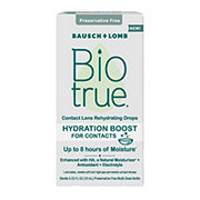 Bausch & Lomb Biotrue Contact Lens Rehydrating Drops