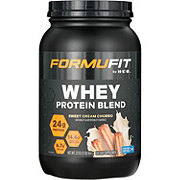 FORMUFIT by H-E-B Whey 24g Protein Powder Blend - French Vanilla