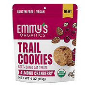 Emmy's Organics Trail Cookies - Almond Cranberry