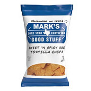 Mark's Good Stuff Sweet N Spicy BBQ Tortilla Chips