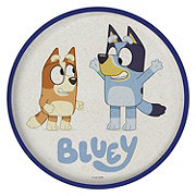 Zak! Designs Melamine Bamboo Plate - Bluey