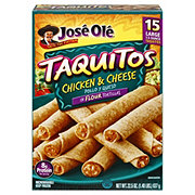 Jose Ole Chicken & Cheese Flour Taquitos