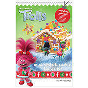 Cookies United DreamWorks Trolls Mini Christmas Confetti Cookie House Kit