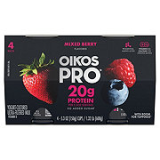 Oikos Pros 20g Protein Greek Yogurt - Mixed Berry