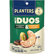 Planters Nut Duos - Peppercorn Pistachios & Parmesan Cashews