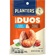 Planters Nut Duos Ranch Almonds & Buffalo Cashews