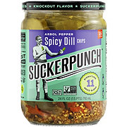 Suckerpunch Gourmet Arbol Pepper Spicy Dill Chips