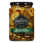 Mount Olive Majestic Picklery Premium Red Wine Vinegar Bread & Butter Chips