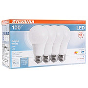 Sylvania A19 100-Watt LED Light Bulbs - Bright White