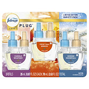 Febreze Odor-Fighting Fade Defy PLUG Air Freshener Oil Refill - Holiday Mix