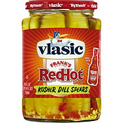 Vlasic Frank's Red Hot Flavored Kosher Dill Spears