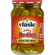 Vlasic Frank's Red Hot Flavored Kosher Dill Wholes