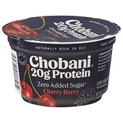 Chobani Zero Added Sugar Greek Yogurt - Cherry Berry