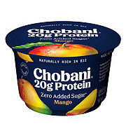 Chobani 20g Protein Zero Sugar Added Greek Yogurt -  Mango