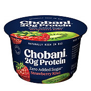 Chobani 20g Protein Zero Sugar Added Greek Yogurt - Strawberry