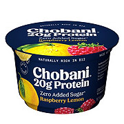 Chobani 20g Protein Zero Sugar Added Greek Yogurt -  Raspberry Lemon