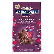 Ghirardelli Lava Cake Dark Chocolate Hearts Valentine's Candy