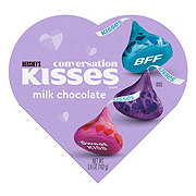 Hershey's Kisses Milk Chocolate Valentine's Candy Heart Gift Box