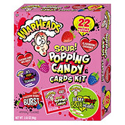 WarHeads Sour Popping Candy Valentine's Exchange Cards