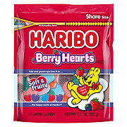 Haribo Berry Hearts Gummy Valentine's Candy - Share Size