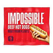 Impossible Beef Hot Dogs Meat From Plants