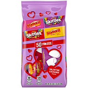 Skittles & Starburst Assorted Fun Size Valentine's Exchange Candy